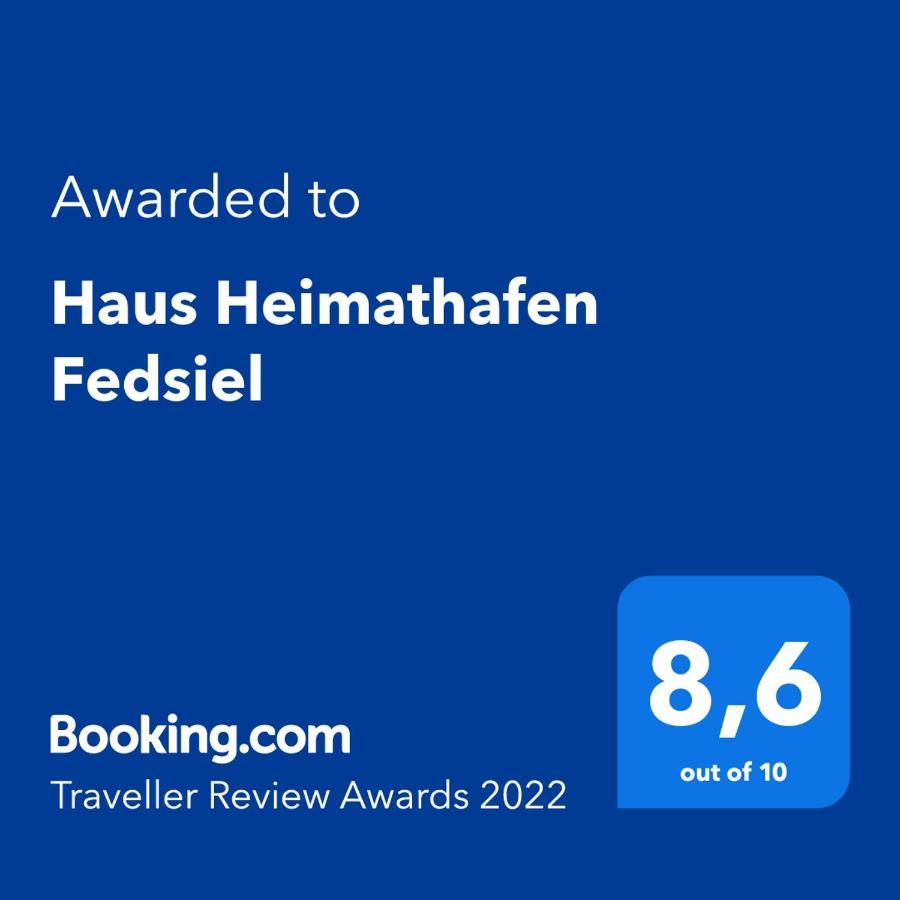 Villa Haus Heimathafen Fedsiel Butjadingen Esterno foto